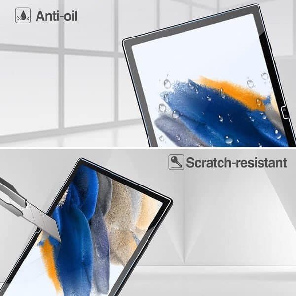 (1 Pack) Samsung Galaxy Tab A8 10.5 inch (2021) SM-X200 X205 Tempered Glass LCD Screen Protector Film Guard (1 Pack) Samsung Galaxy Tab A8 10.5 inch (2021) SM-X200 X205 Tempered Glass LCD Screen Protector Film Guard